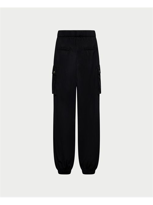 John Richmond children's cargo trousers with belt JOHN RICHMOND | RBA25028PABLACK
